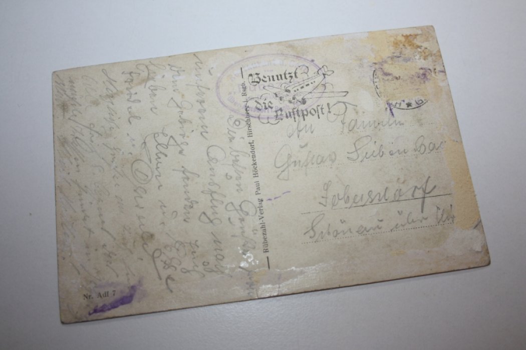 Arnsdorf i. Riesengebridge. Papierfabrik. Schloss (Арнсдорф в Крконоше. Бумажная фабрика. Замок). Открытка. Номер 7.