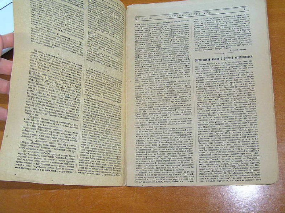 Вестник литературы №2-3 (38-39) 1922г.