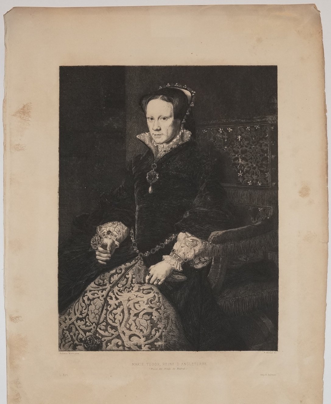 Мария Тюдор, королева Англии / Marie Tudor, Reine d`Angleterre