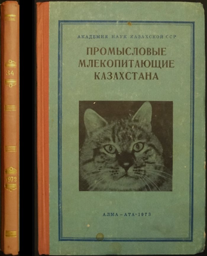 Промысловые млекопитающие Казахстана.