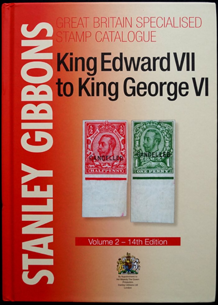 Стэнли Гиббонс. Каталог марок Великобритании от Эдуарда VII до Георга VI / Stanley Gibbons. Great Britain Specialised Stamp Catalogue. King Edward VII to King George VI
