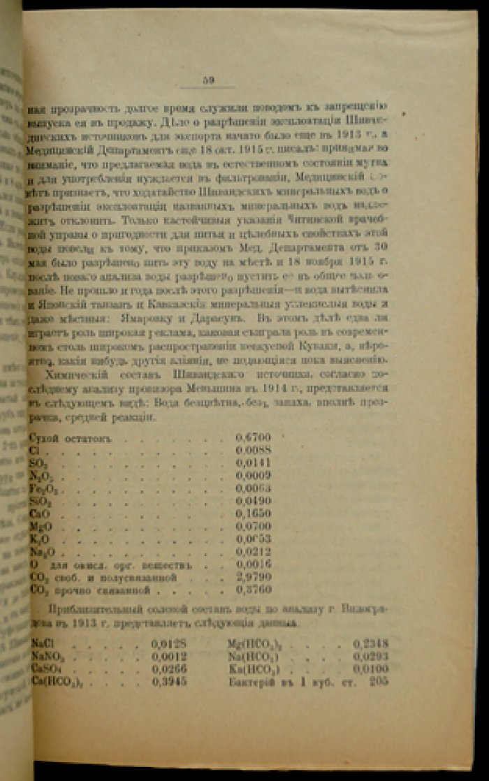 Курлов М.Г., проф. Экскурсия по лечебным местам Восточной Сибири: Летняя экскурсия 1916 года по лечебным местностям Восточной Сибири (Шира, Усолье, Горячинск, Ямаровка, Дарасун, Шиванда и Маккавеево)