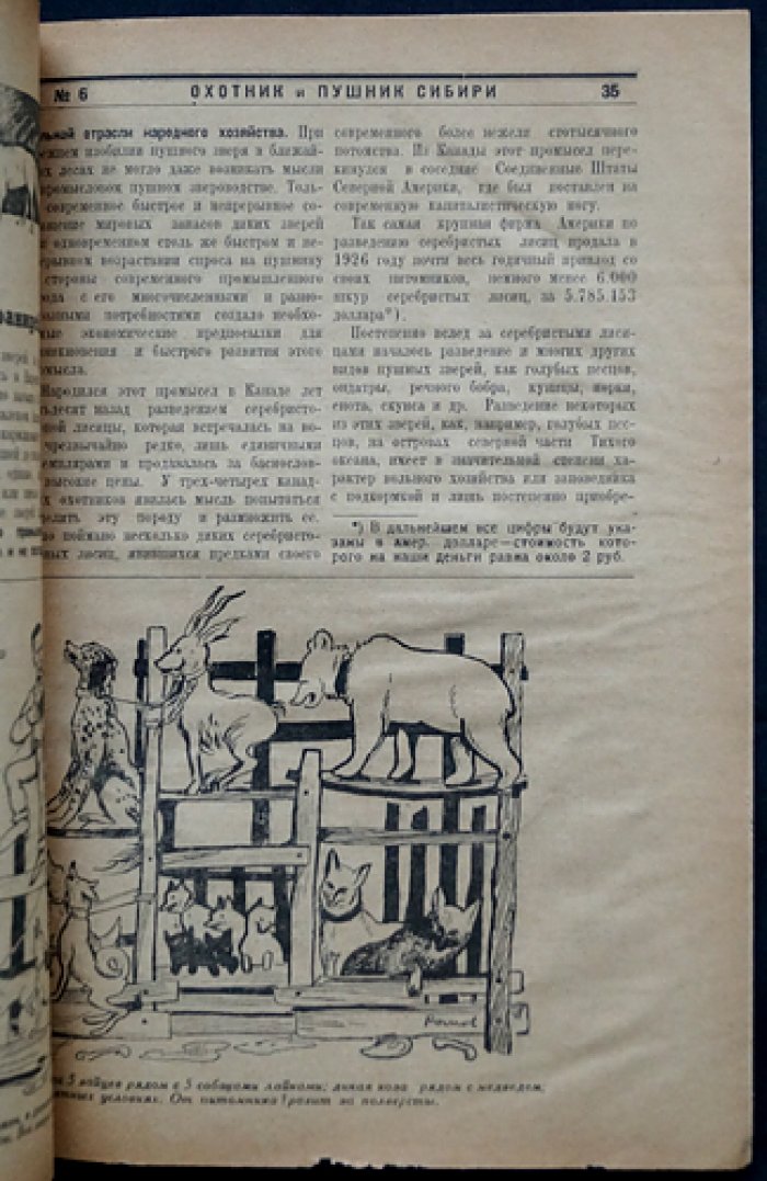 Охотник и пушник Сибири 1928 № 6.