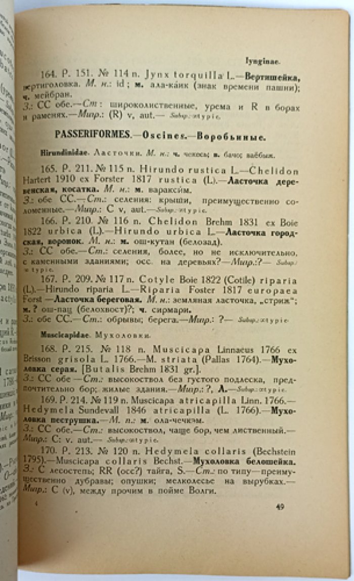 Список птиц Казанского края. Выпуск 3 (издание Кружка «Любители природы»)