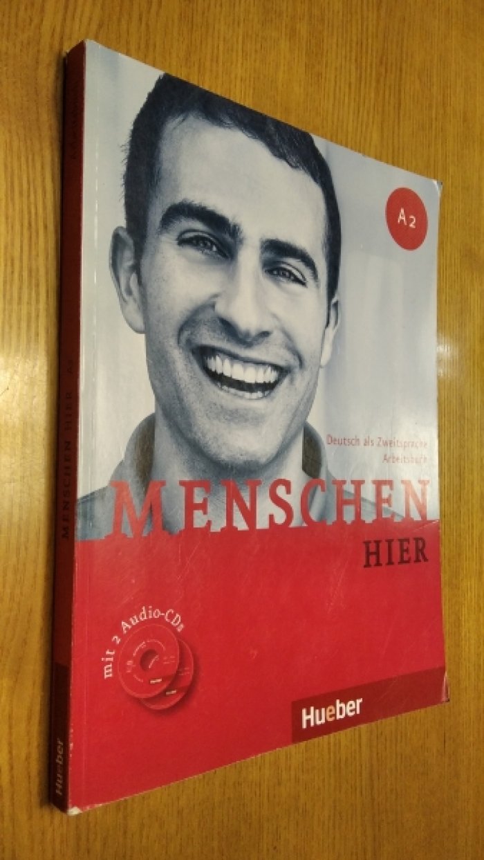 Рабочая тетрадь с аудиодисками серии «Menschen hier».