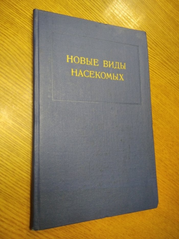 Новые виды насекомых.