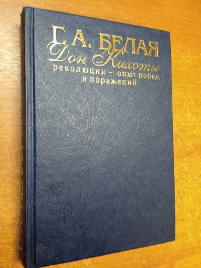 Белая Г.А. Дон Кихоты революции - опыт побед и поражений.