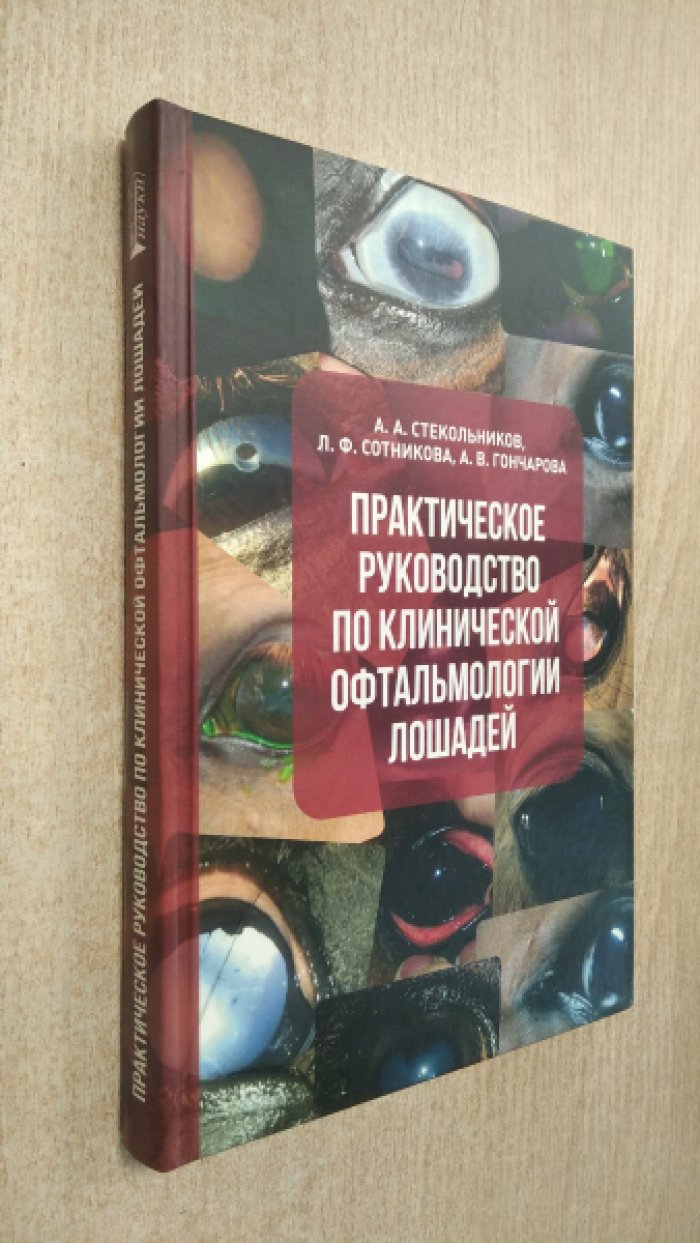Стекольников А.А., Сотникова Л.Ф., Гончарова А.В. Практическое руководство по клинической офтальмологии лошадей.
