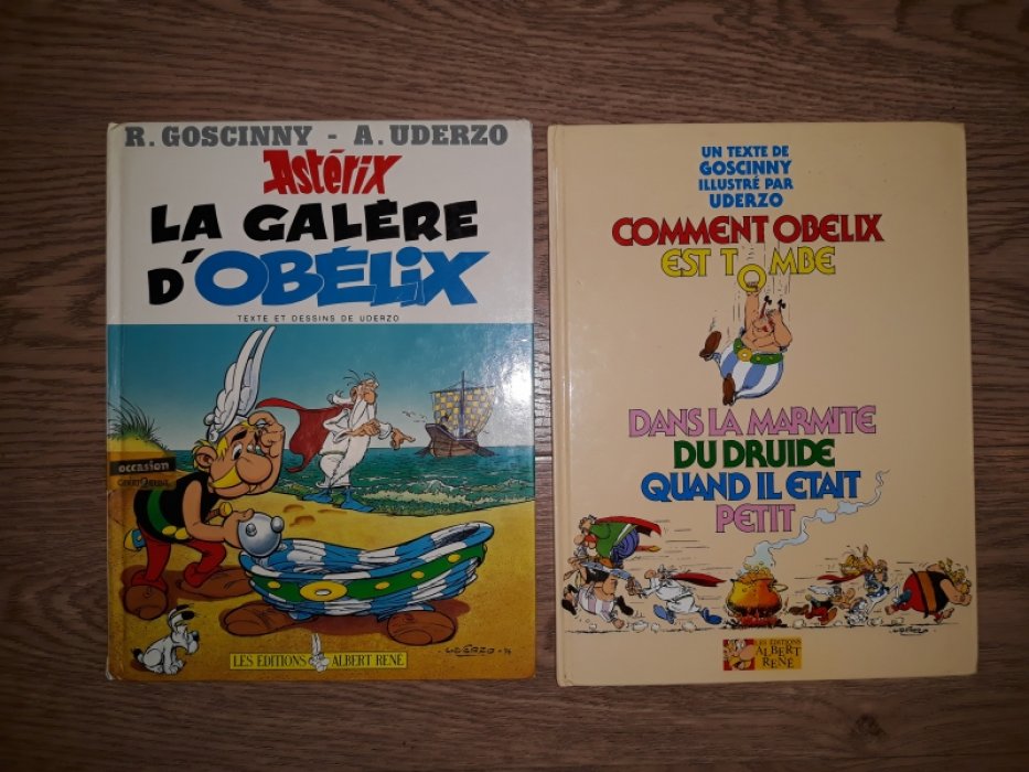 Goscinny R., Uderzo A. Comment Obelix Estombe Dans La Marmite Du Druide Quand Il Etait Petit.