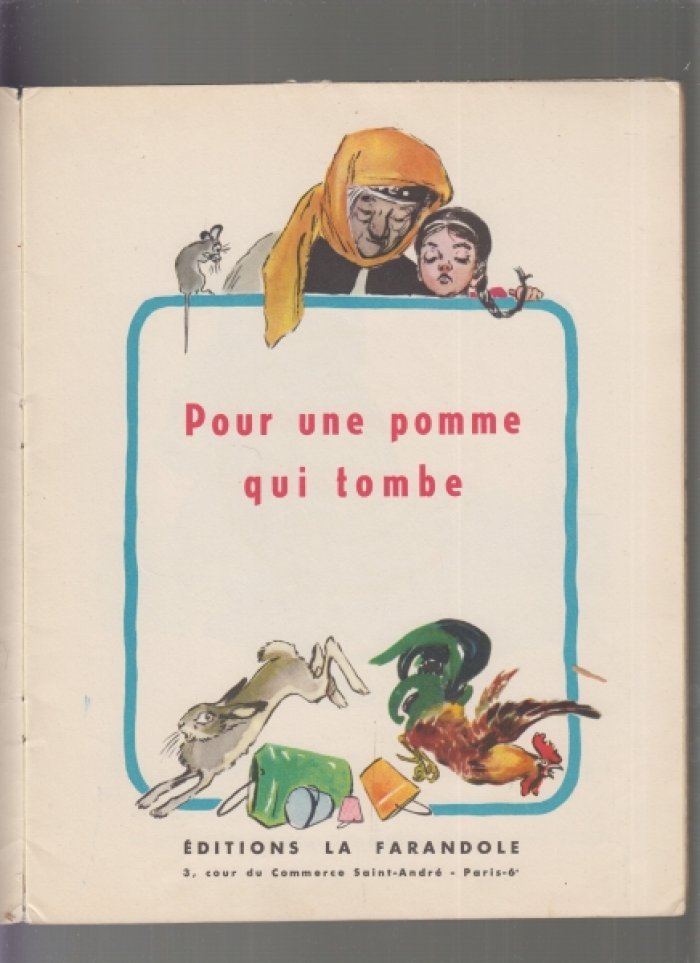 Poure une pomme qui tombe./Что наделало падающее яблоко.