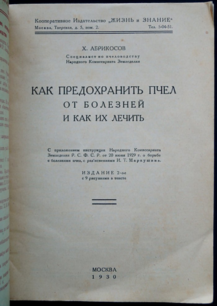 Как предохранить пчёл от болезней и лечить их: практическое руководство для пасеки (с инструкцией Наркомзема РСФСР 1929 г.)