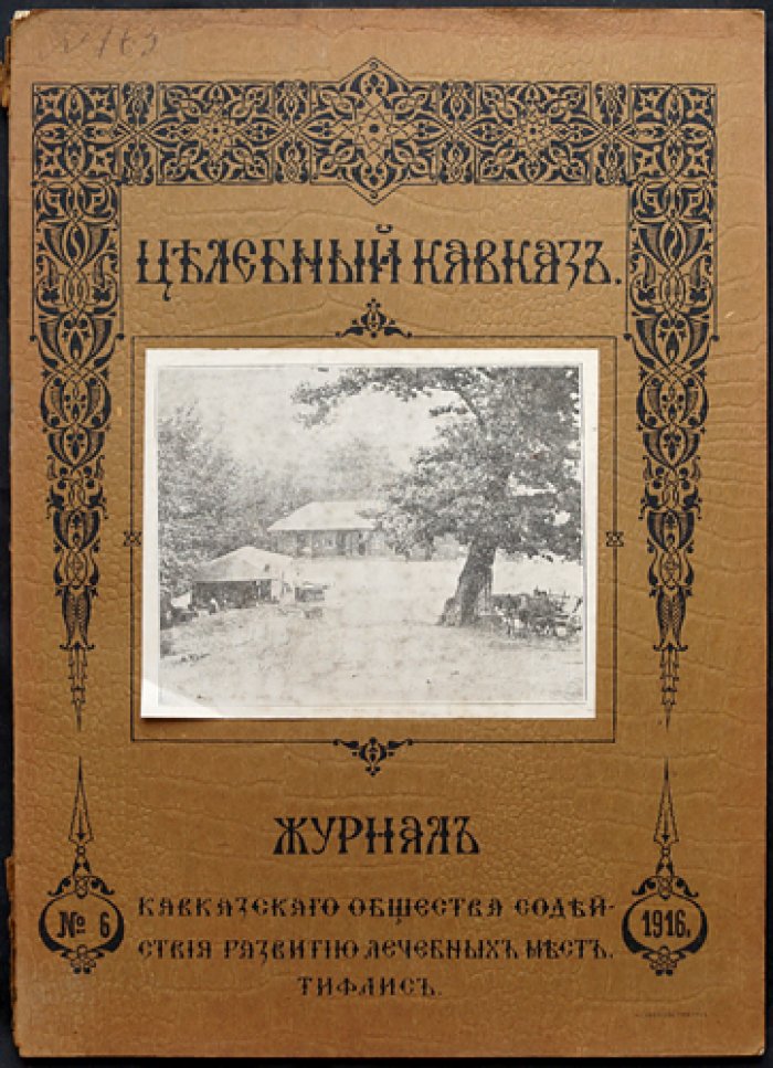 Целебный Кавказ. Журнал Кавказского общества содействия развитию лечебных мест (1916, № 6)