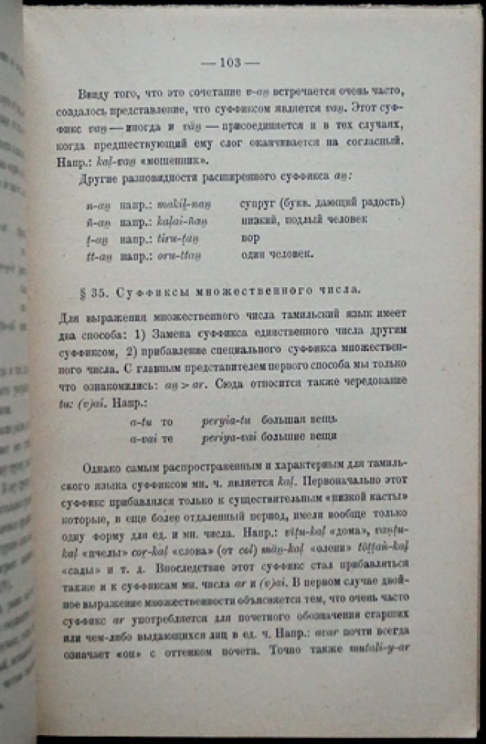 Грамматика тамильского разговорного языка (практический курс и аналитическое описание)