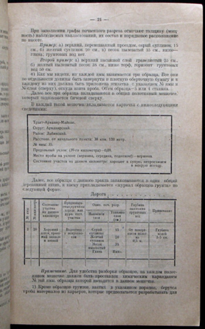 Инструкция по сооружению грунтовых дорог американским способом: организация опытно‑показательных участков и машинная обработка