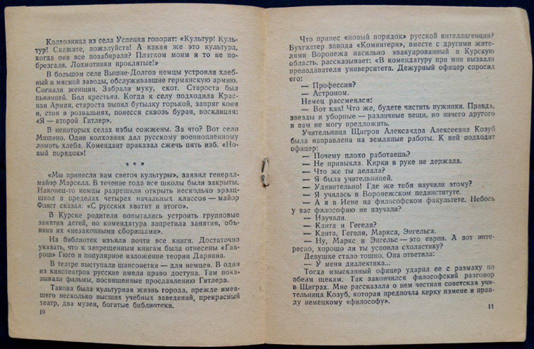 Илья Эренбург. «Новый порядок» в Курске: из фронтовой жизни. Военные очерки о немецкой оккупации