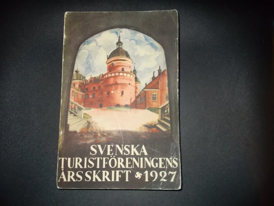 Svenska Turistforeningens Arsskrift 1927. Годовой отчет Шведской туристической ассоциации за 1927 год.