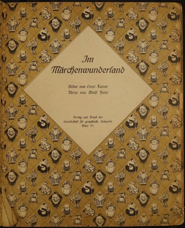 А. Хольст. В стране волшебных сказок / Im Marchenwunderland (иллюстрированная книга со стихами и рисунками)