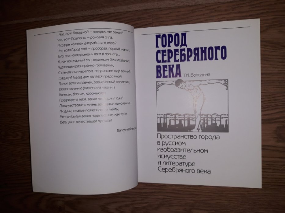 Володина Т. И. Город Серебряного века. Пространство города в русском изобразительном искусстве и литературе Серебряного века.
