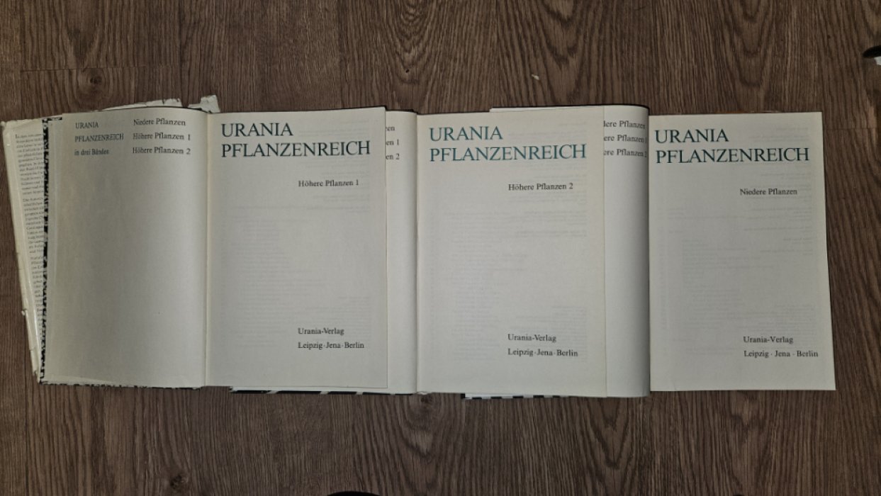 Danert S., Fukarek F., Hanelt P. und andere. Urania Pflanzenreich. In drei Banden.