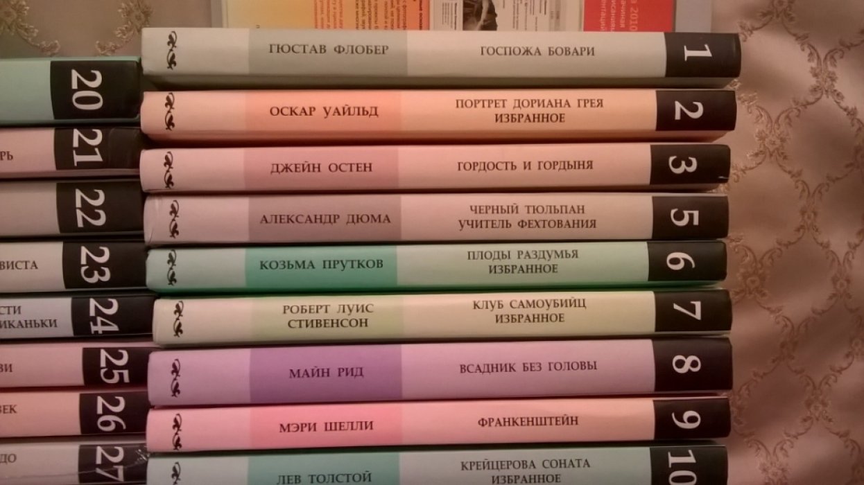 Книжная коллекция `Комсомольской правды` (Комплект из 36 книг).