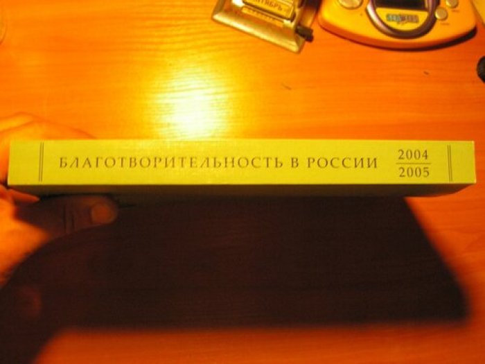 Благотворительность в России. 2004 - 2005