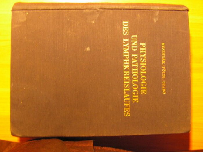 Istvan Rusznyak. Phisiologie und pathologie des lymphkreislaufes.