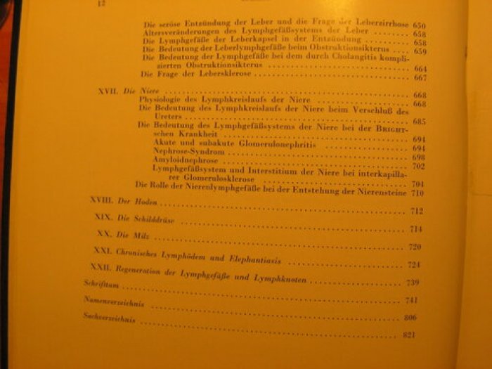 Istvan Rusznyak. Phisiologie und pathologie des lymphkreislaufes.