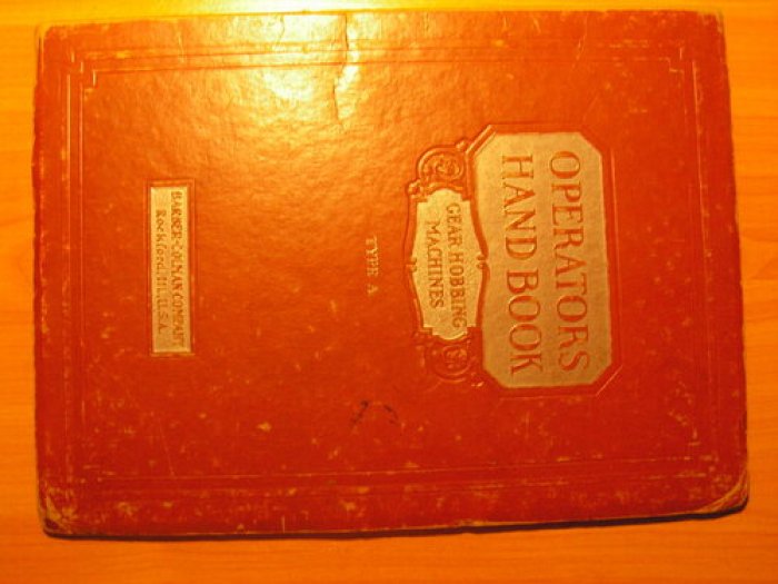 Operators Hand Book.