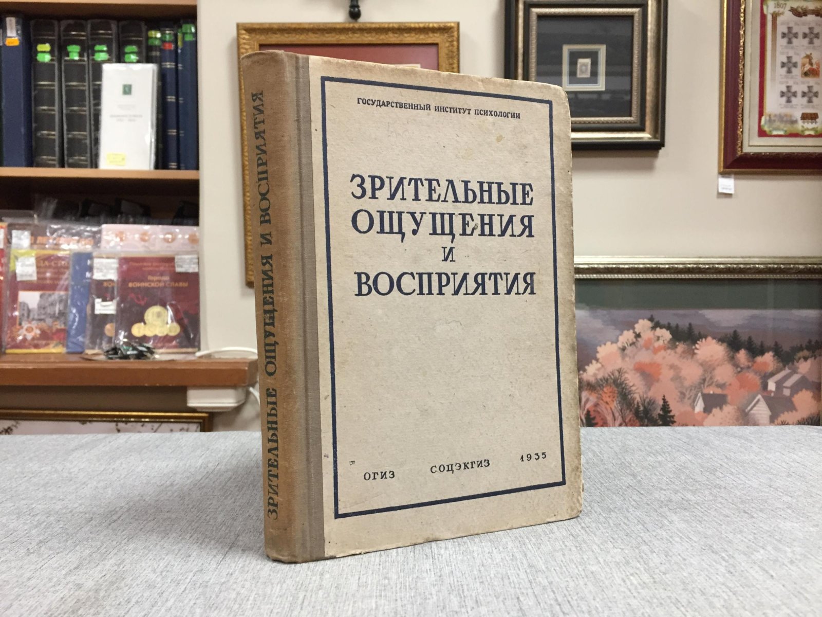Зрительные ощущения и восприятия. Психологические исследования. Том II