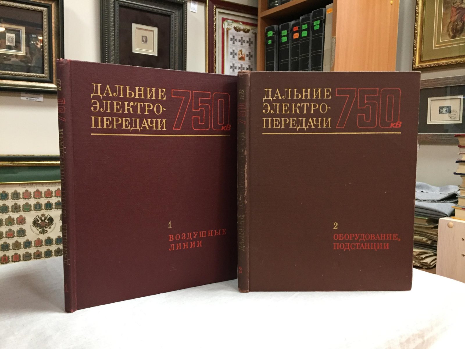 Дальние электропередачи 750 кВ. В 2-х частях.