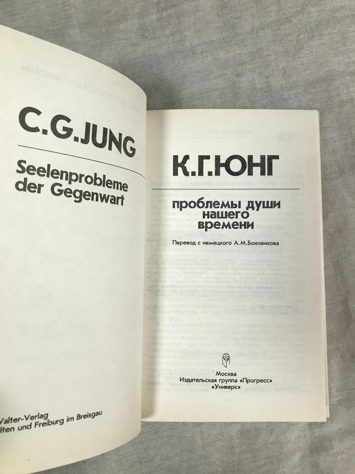Юнг К. Г. Проблемы души нашего времени.
