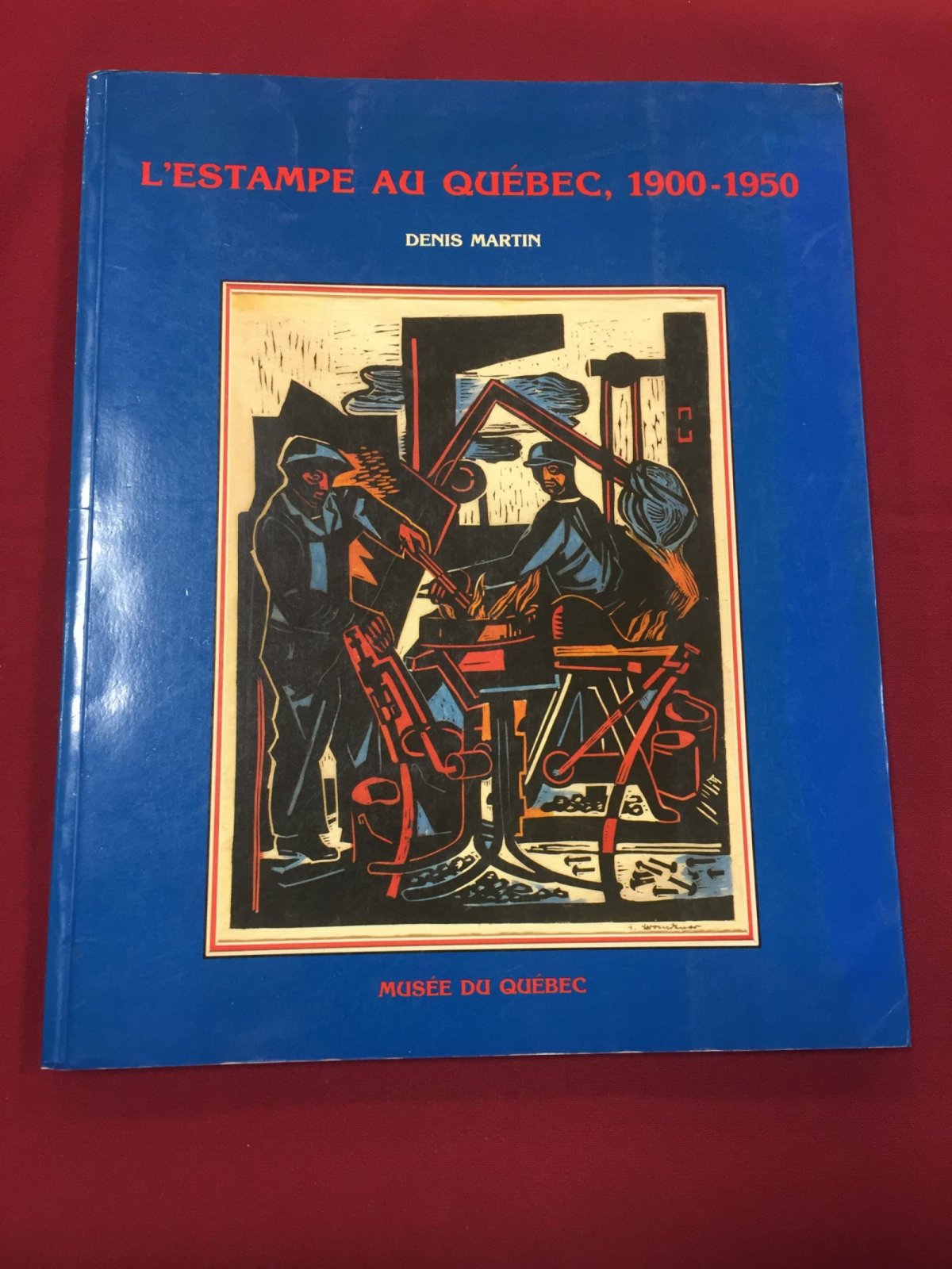 Martin, Devis (Мартин Девис). L,Estampe au Quebec (Гравюры Квебека). 1900-1950