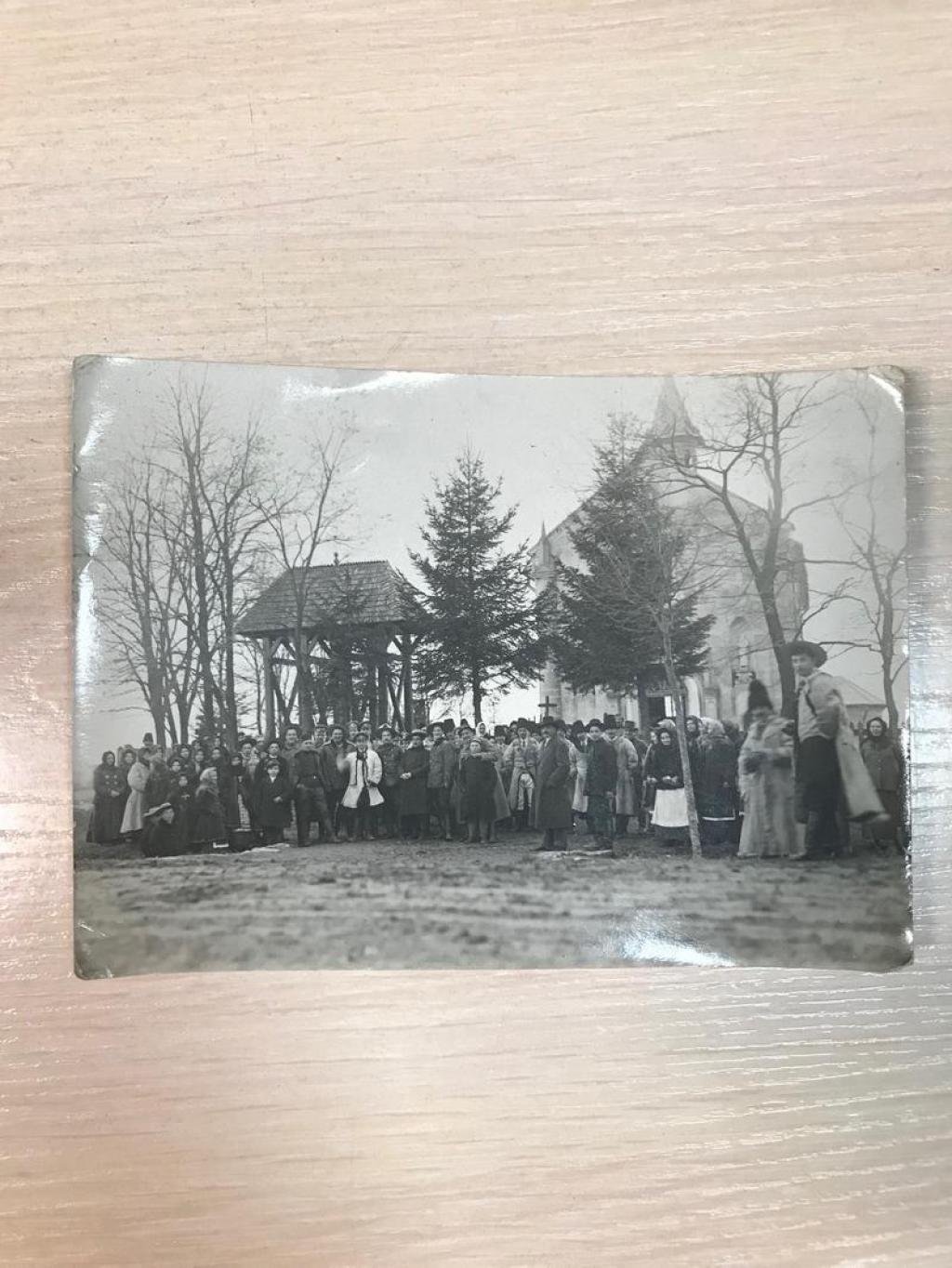 Село Ракивкут. Встреча русских войск населением. Первая Мировая война.