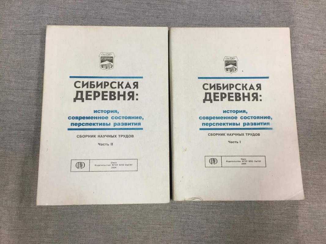 Сибирская деревня: история, современное состояние, перспективы развития.