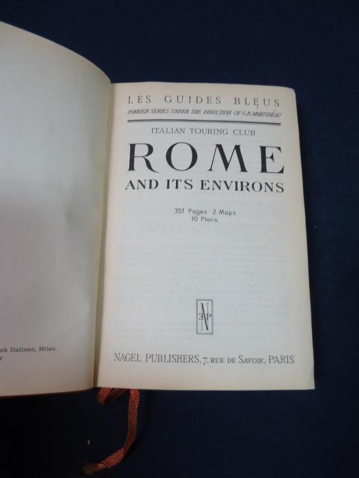 Rome and its Environs (Рим и его достопримечательности).