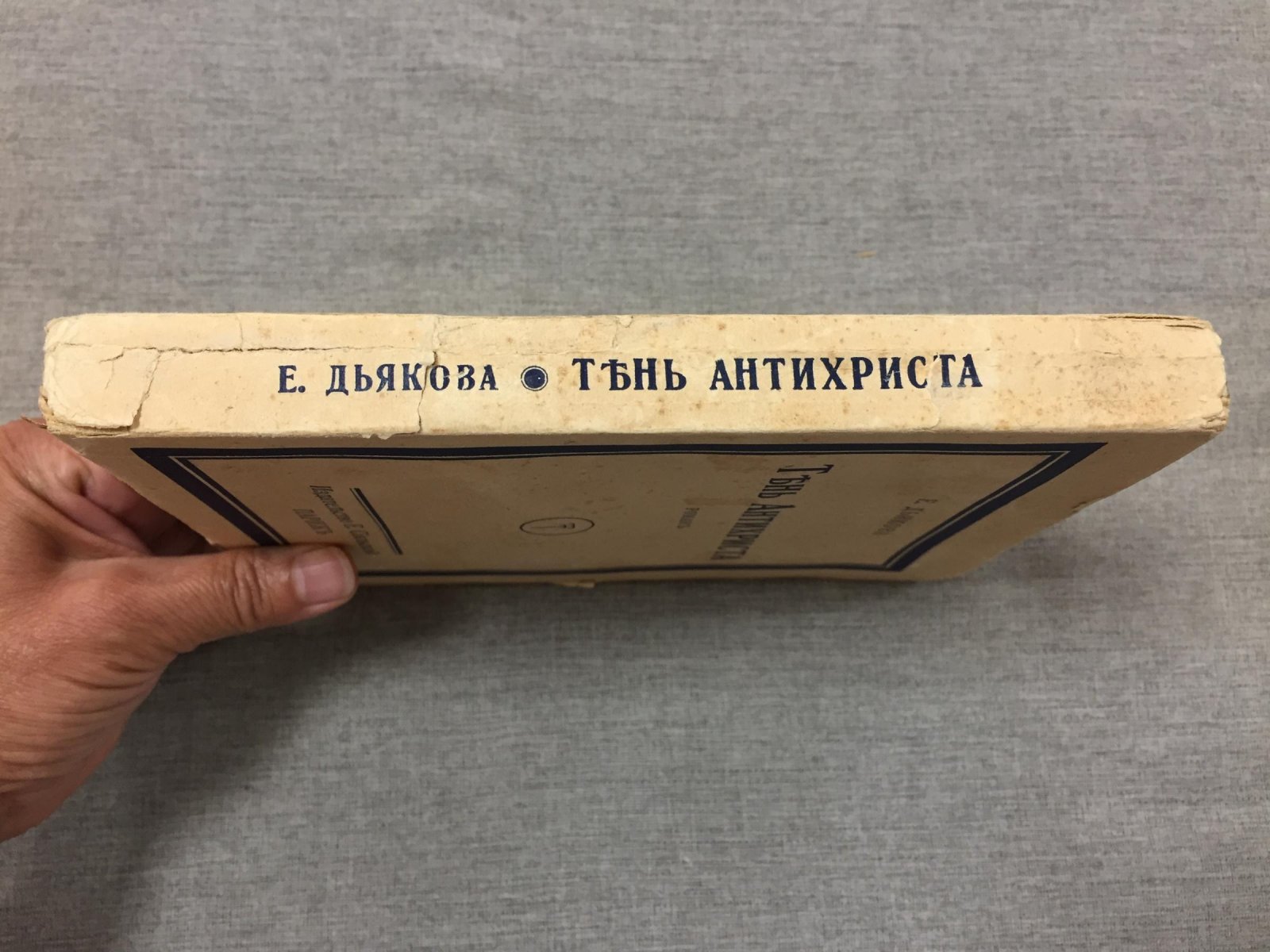 Дьякова Е. Тень Антихриста.