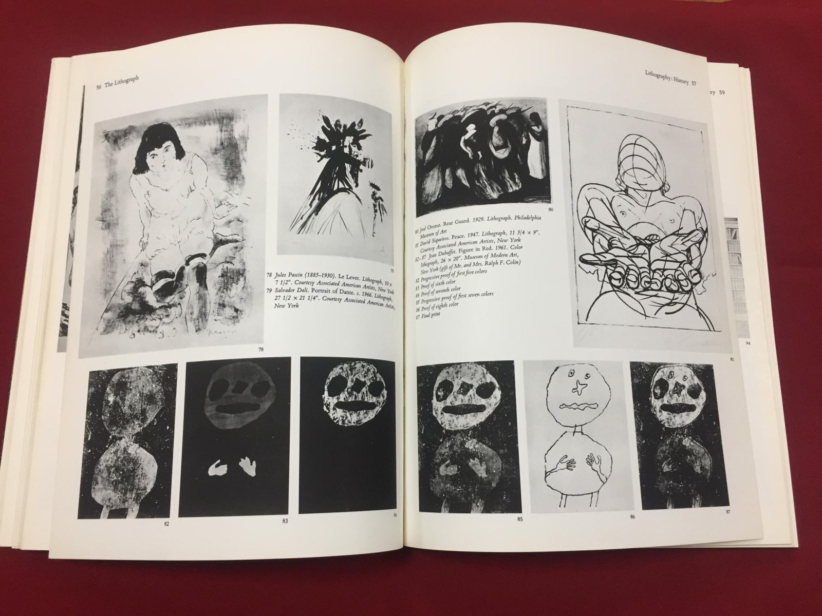 Eichenberg.Fritz Lithography and Silkscreen. Art and Technique. Литография и шелкография. Искусство и техника.