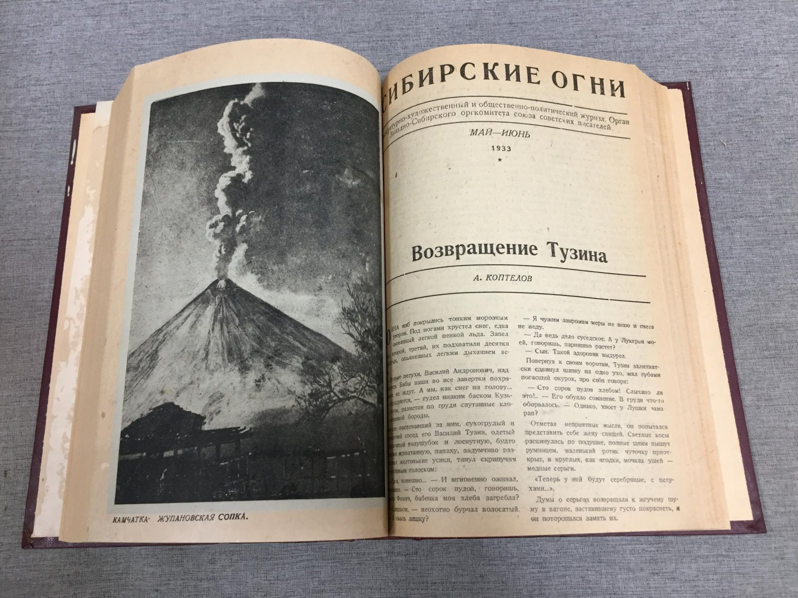 Сибирские огни. № 3-4, 5-6 1933 г.