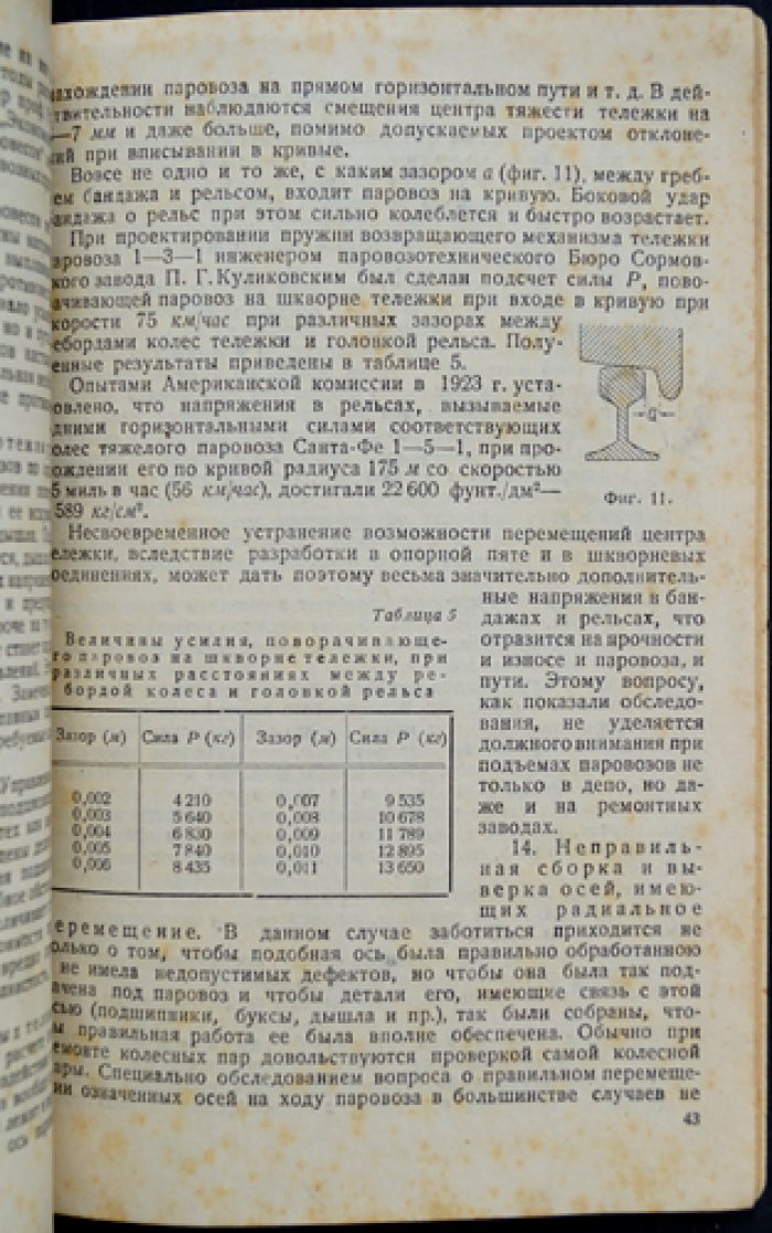 Взаимодействие пути и подвижного состава: типичные дефекты, последствия и вопросы эксплуатации паровозов