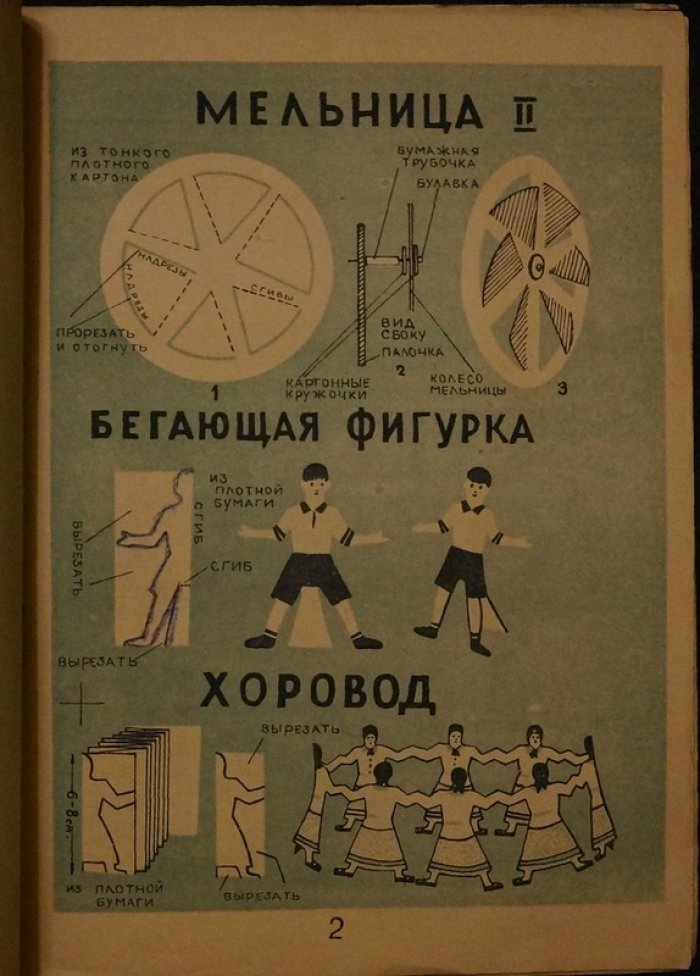 Ветряная мельница, змейки и другие бумажные игрушки (книга-раскладка с иллюстрациями)