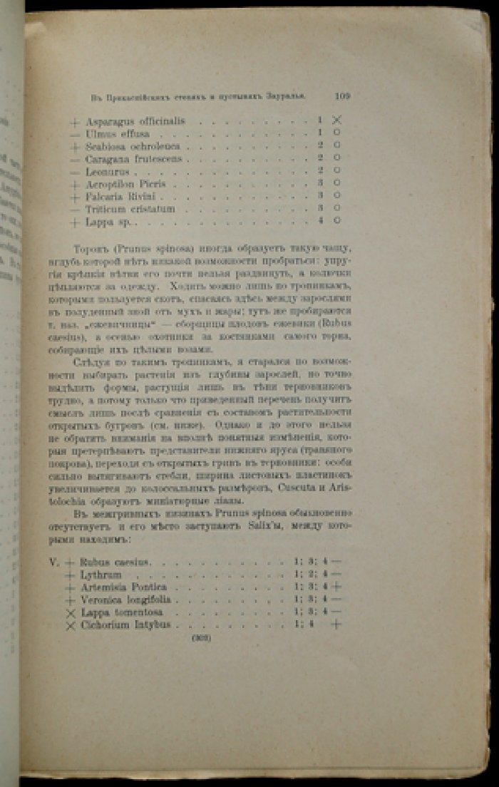 В.М. Савич — В прикаспийских степях и пустынях Зауралья (ботанико-географические исследования)