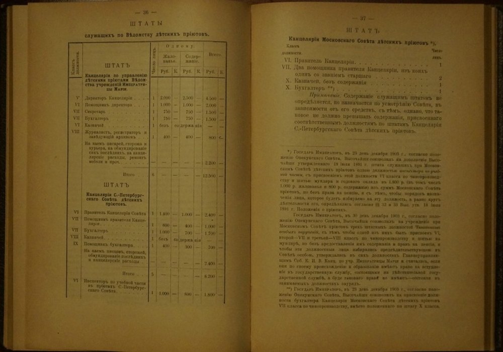 Отчет по ведомству детских приютов под высочайшим покровительством. За 1903 год