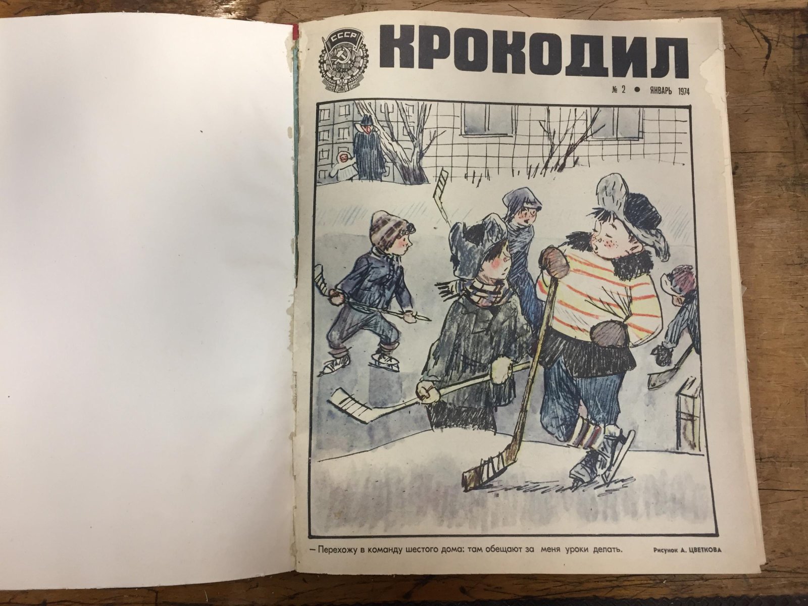 Крокодил..27 номеров за 1974 год