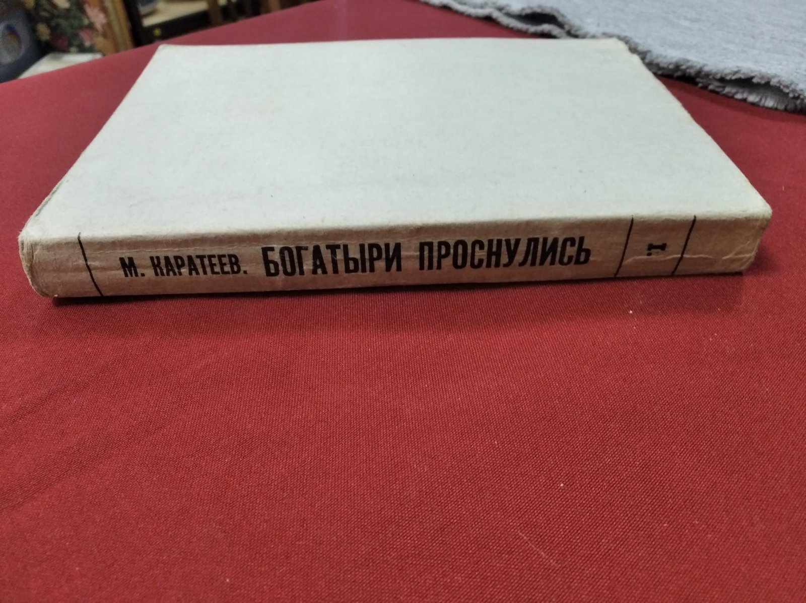 Каратеев М. Богатыри проснулись. Исторический роман из эпохи борьбы за свержение татарского ига над Русью. Книга первая и единственная..