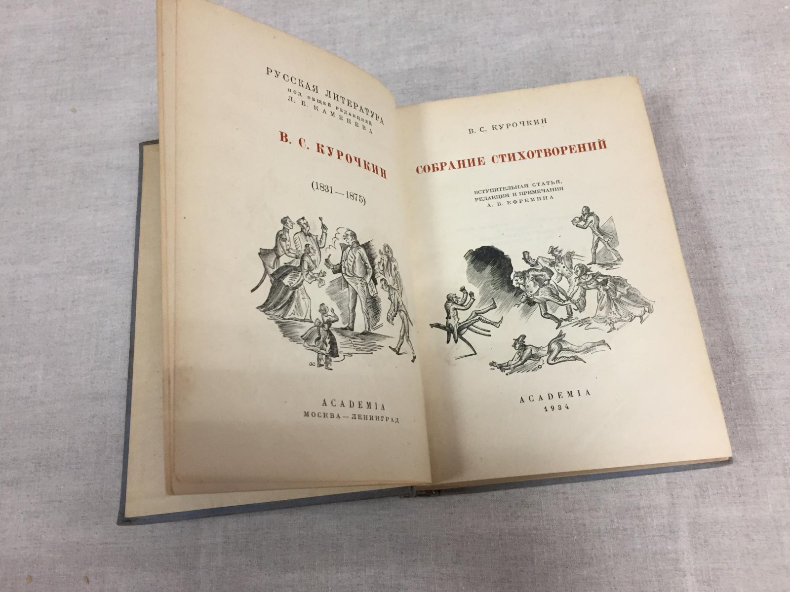 Курочкин В.С. Собрание стихотворений. Вступительная статья, редакция и примечания А.В.Ефремина.
