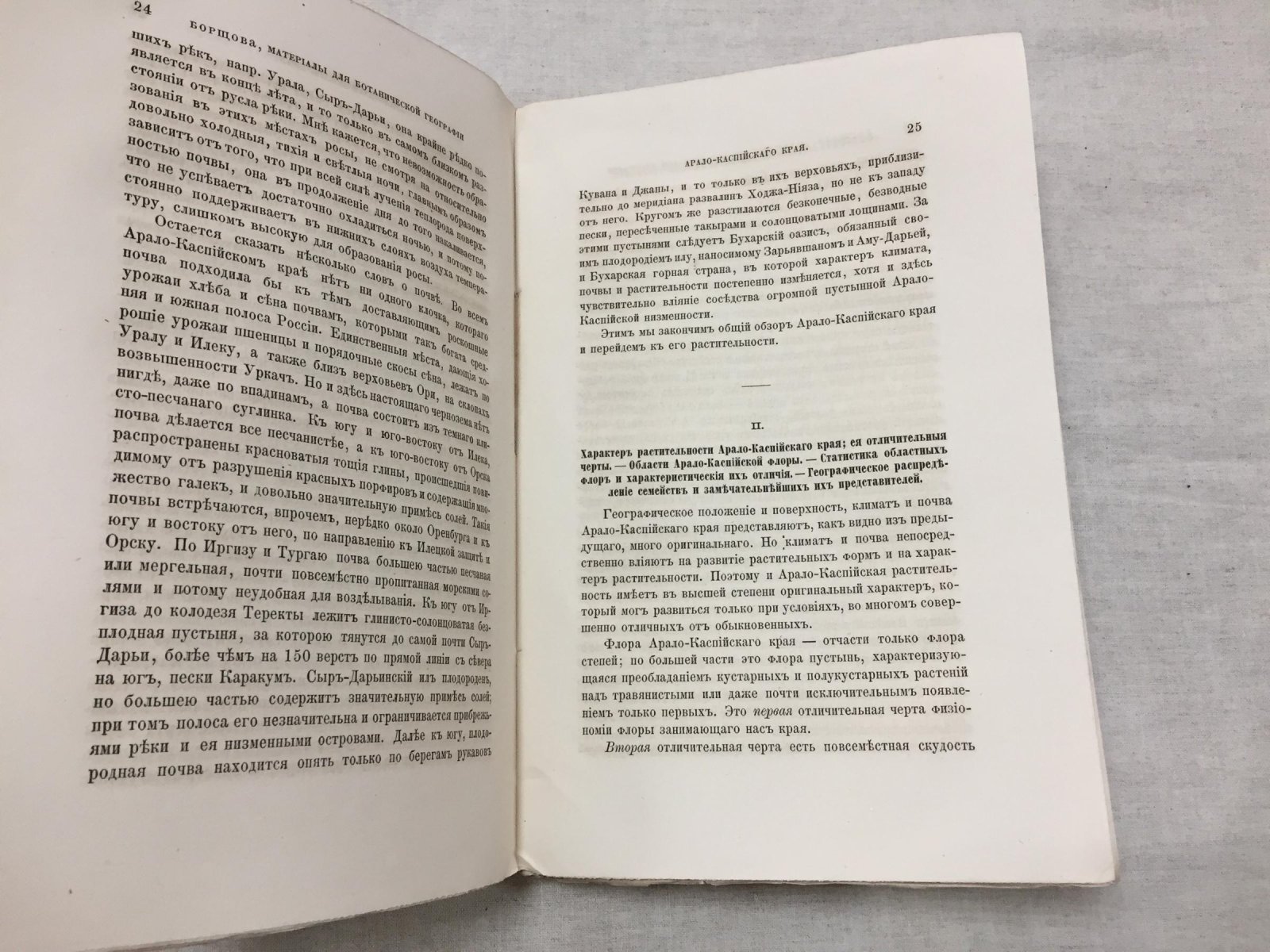 Борщов И. Материалы для ботанической географии Арало-Каспийского края.