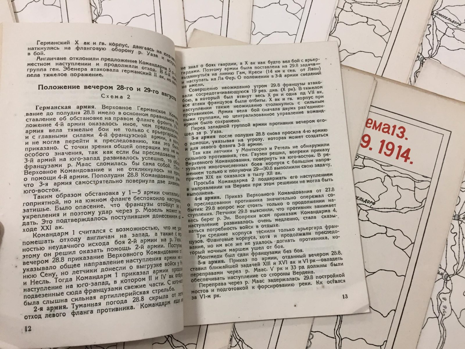 Сражение на Марне в 1914 г. По немецким материалам.