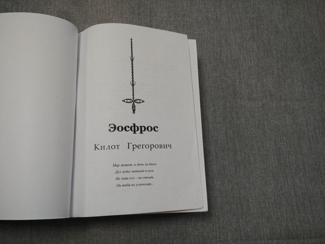 Грегорович Килот. Эосфрос. (Очень навороченная боевая фантастика).
