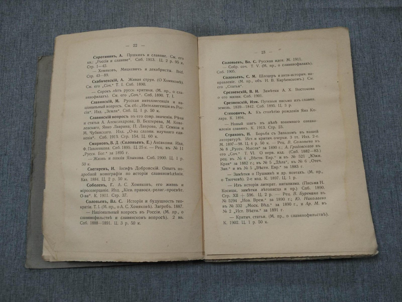 Вознесенский С. Русская литература о славянстве.