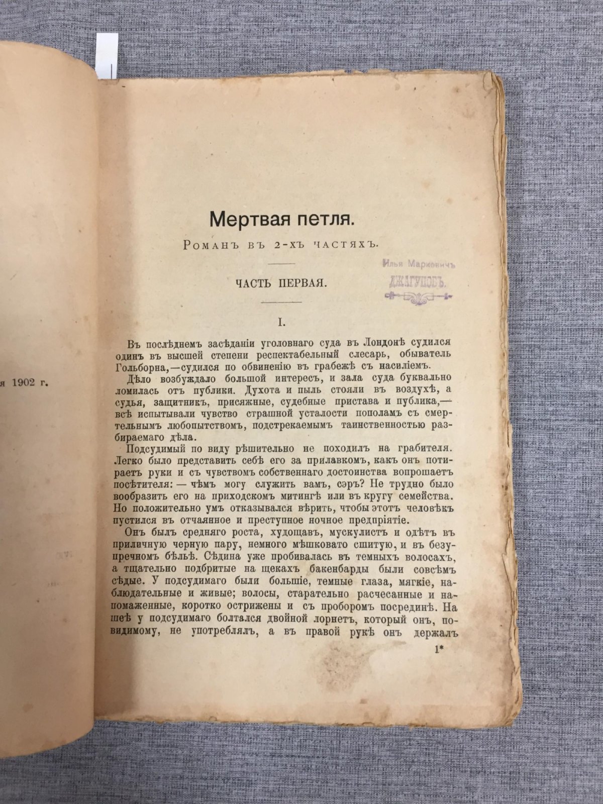 David C. Murray, Henry Murray A Dangerous Catspow. Мертвая петля. Роман в 2-х частях.